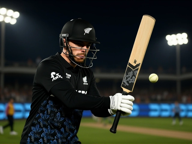 Hope’s Historic Century in Vain as Santner’s Blitz Seals NZ Win in Napier