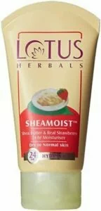 Lotus Herbal Sheamoist Shea Butter And Real Strawberry Moisturizer