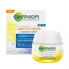 arnier Skin Naturals Light Complete White Speed Yoghurt Night Cream