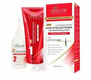 OxyGlow Professional Hair straightener and Neutralizer cream
